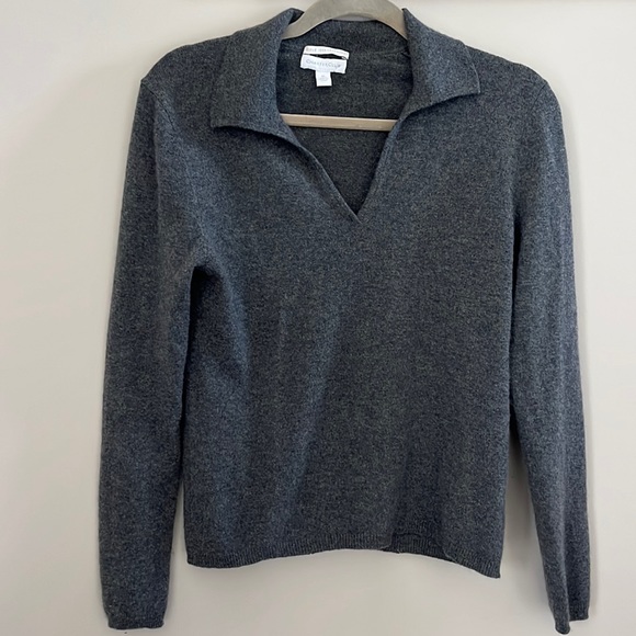 Charter Club Sweaters - Charter Club V-Neck Cashmere Sweater size medium